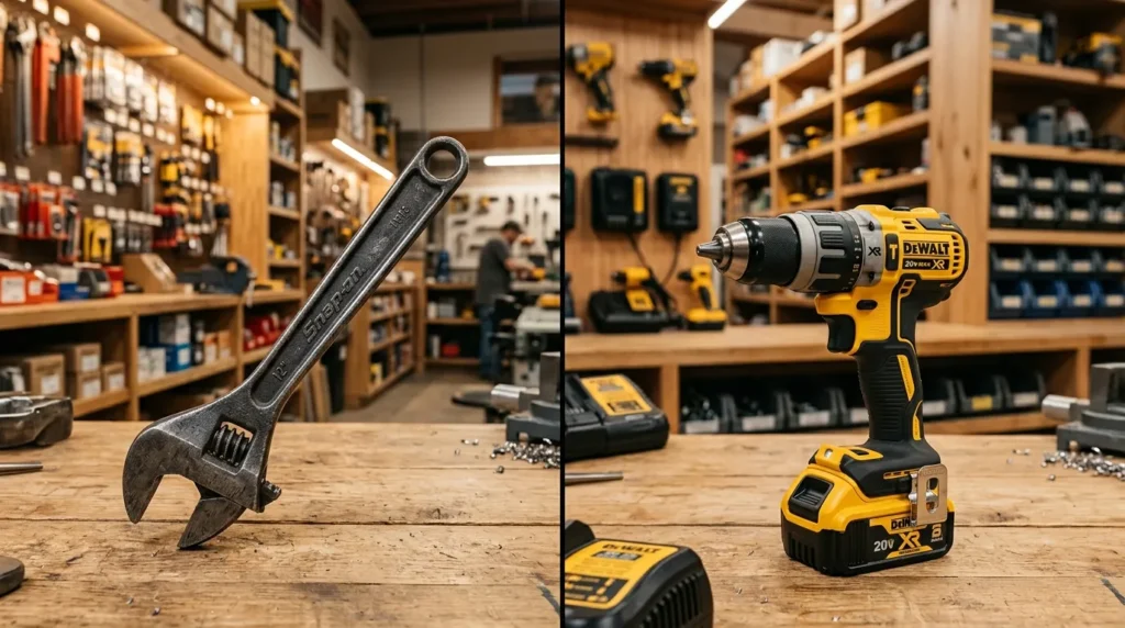 beda-hand-tools-vs-power-tools-panduan-dari-importir-perkakas-surabaya